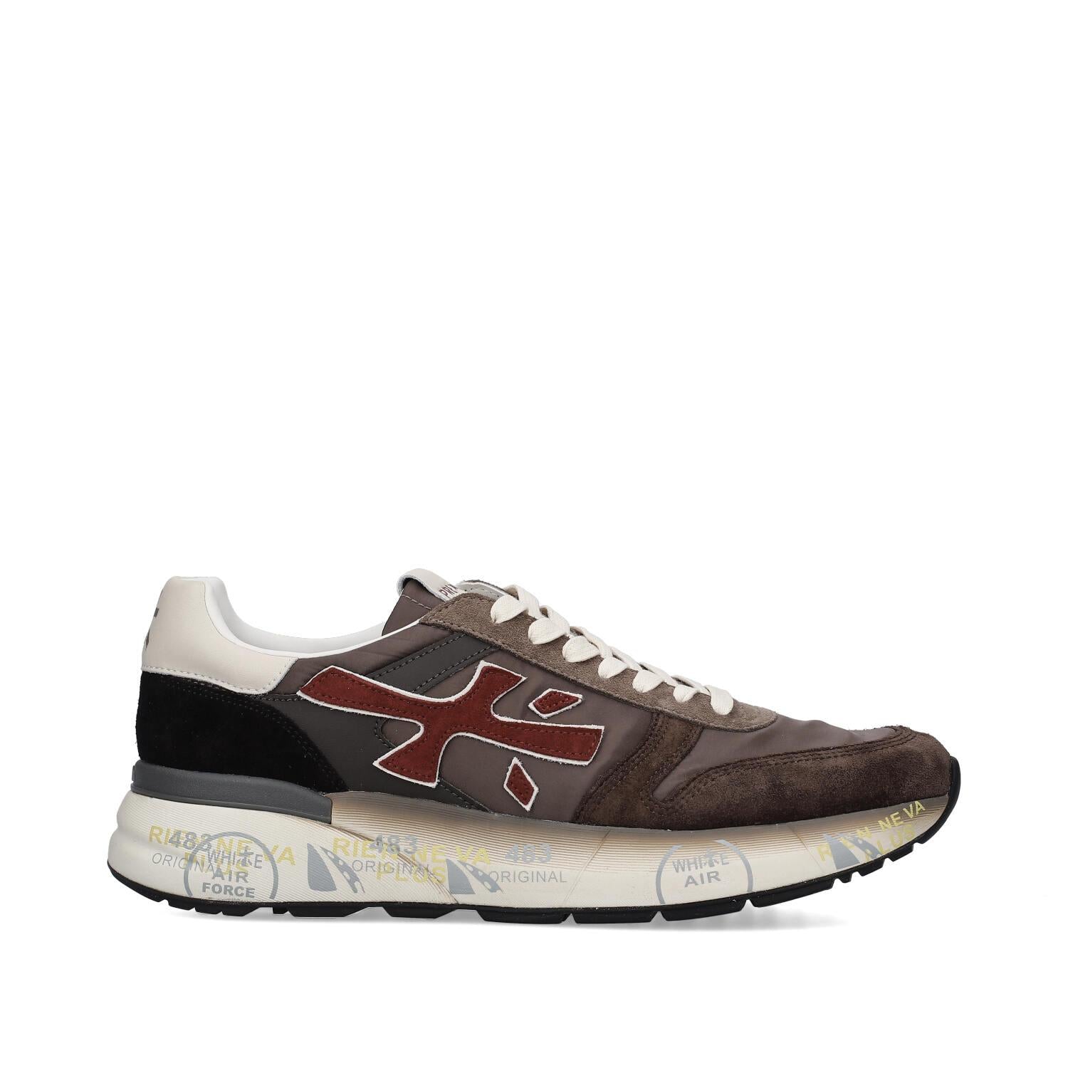 Sneakers MIck in Camoscio e Nylon Marrone MICK 7714 PREMIATA 
