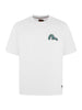 T-shirt Regular Fit con stampa Seagull e Daruma Totem