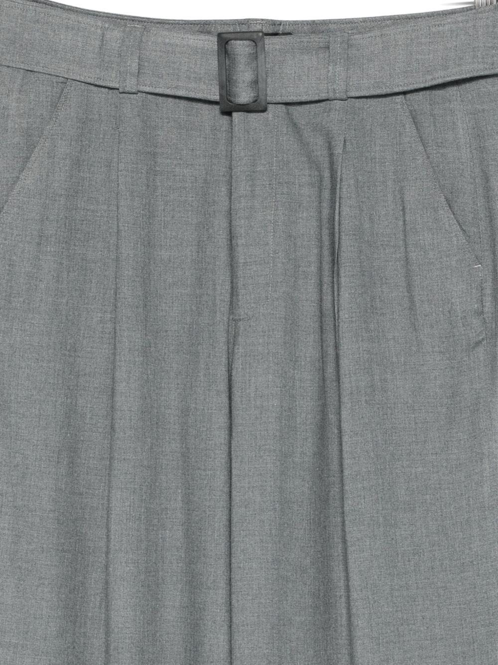 Pantaloni grigi con cintura DP805IF0044D002ODD 903 DONDUP 