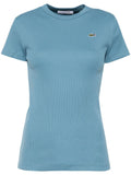 T-shirt avion mini logo ricamo