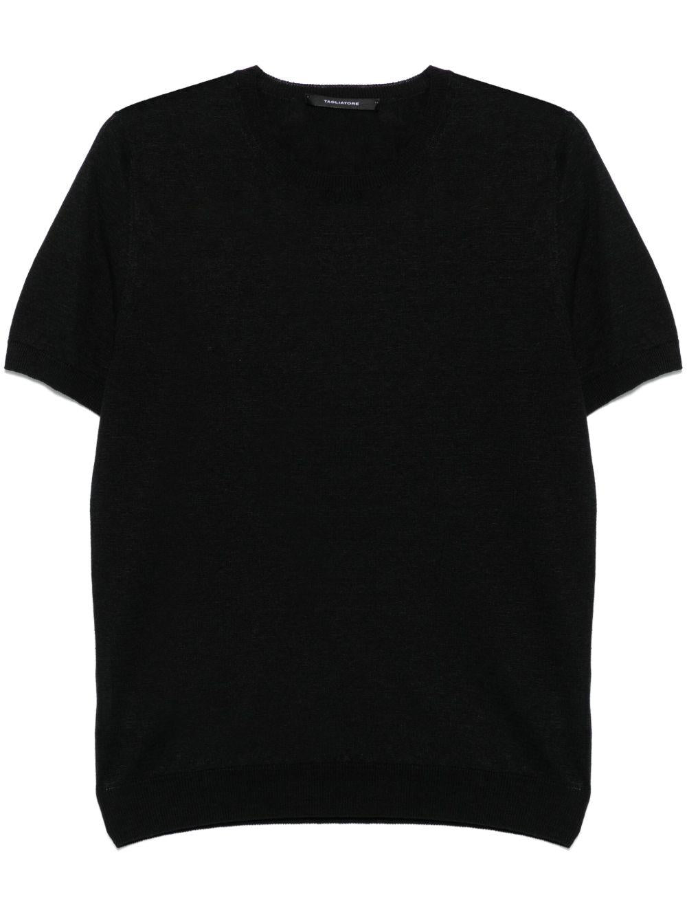 T-shirt Josh  in filo nera