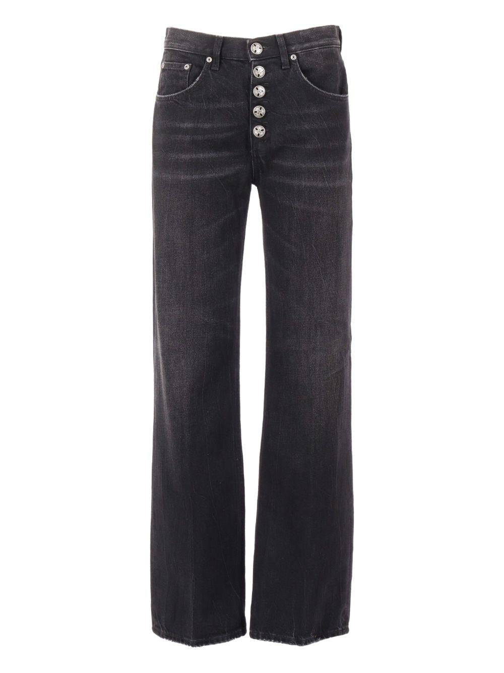 Jeans con Bottoni Cinque Tasche DP427BDFE305LM9DDD 999 DONDUP 