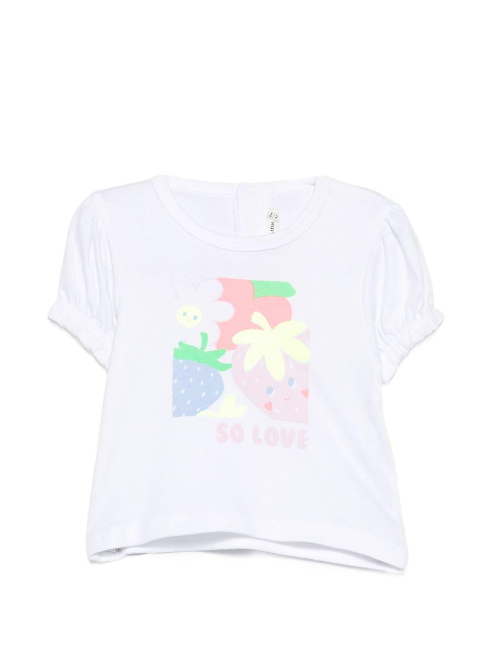 T-shirt con stampa frutta multicolor U21814 10P BILLIE BLUSH KIDS 
