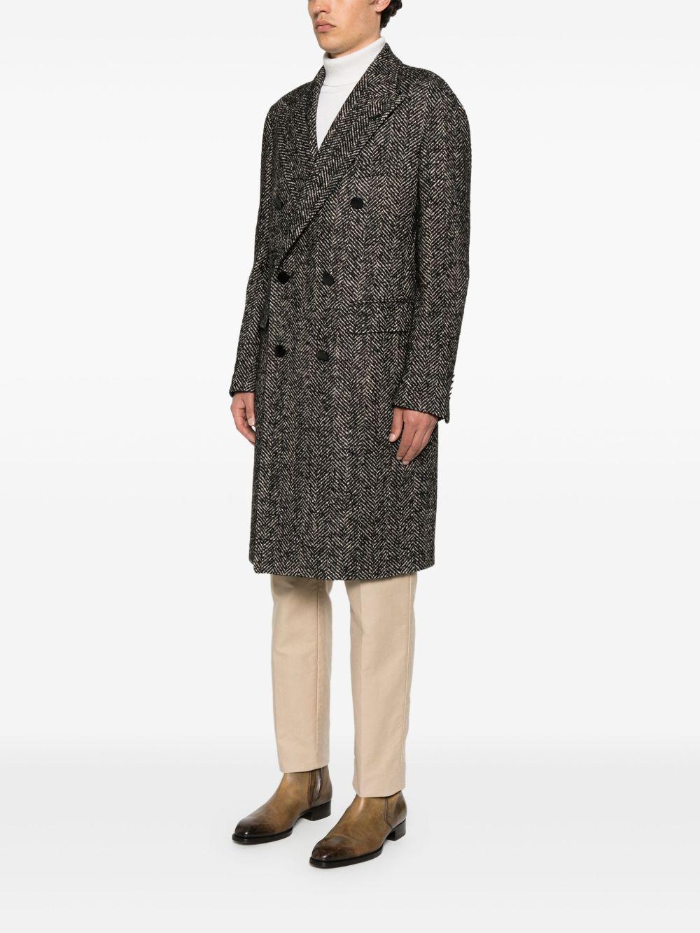 Cappotto Doppiopetto in Lana con Bottoni CLD10B340218EN936 2111 TAGLIATORE 