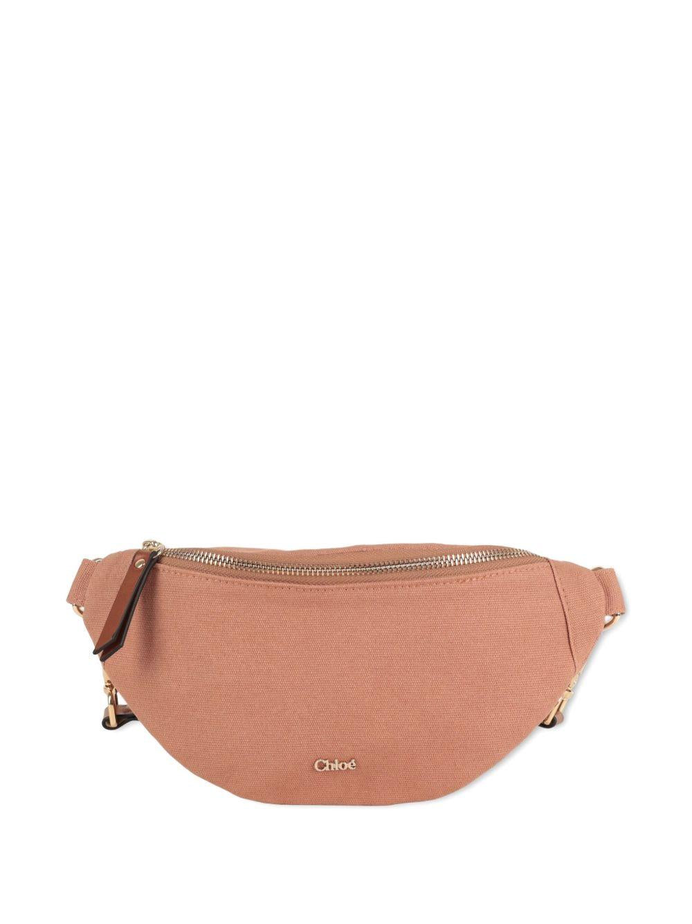 Marsupio con Logo e Dettagli Color Oro C20685 360 CHLOE KIDS 