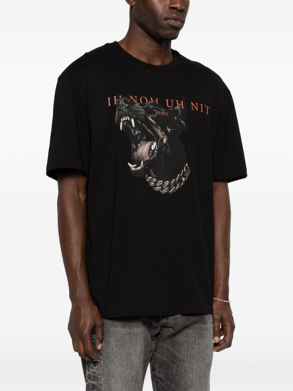 T-shirt in cotone con stampa NUS26272 009 IH NOM UH NIT 