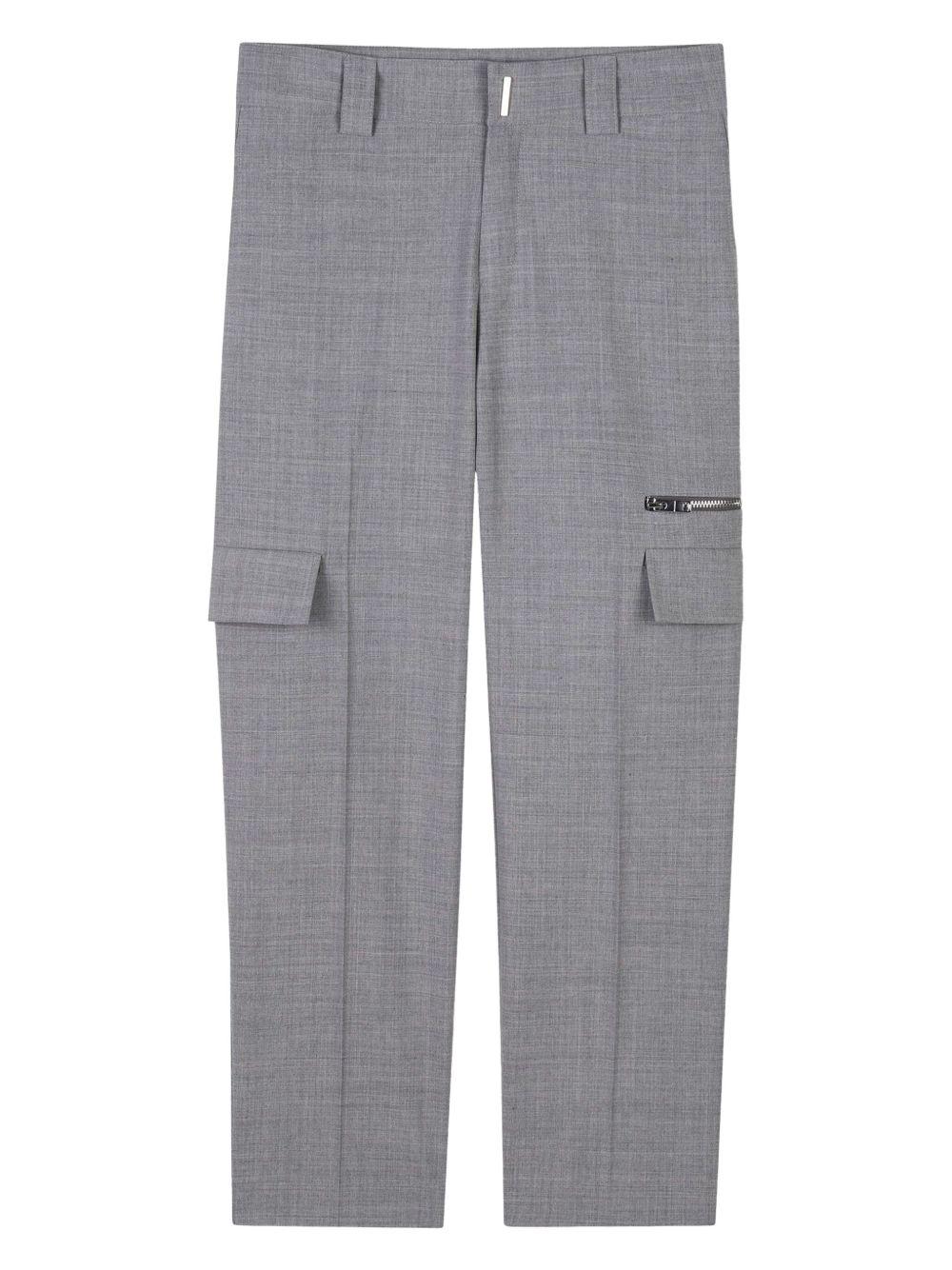 Pantalone classico grigio cargo H30688 A47 GIVENCHY KIDS 