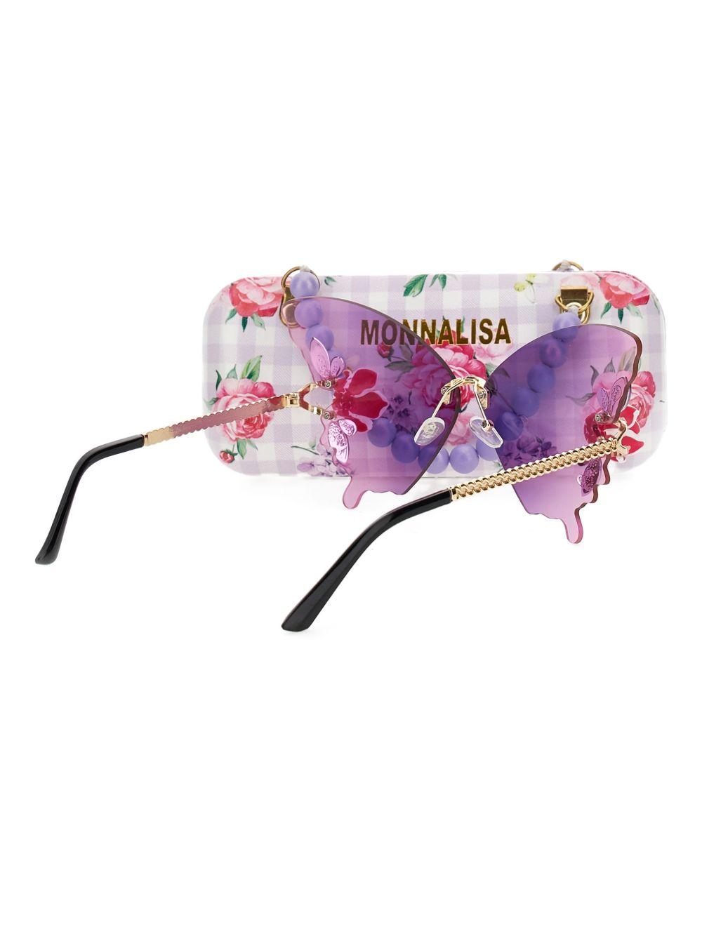 Occhiali da sole con rose decorative 19G0207063 0065 MONNALISA KIDS 