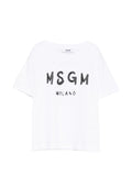 T-shirt in cotone a maniche corte
