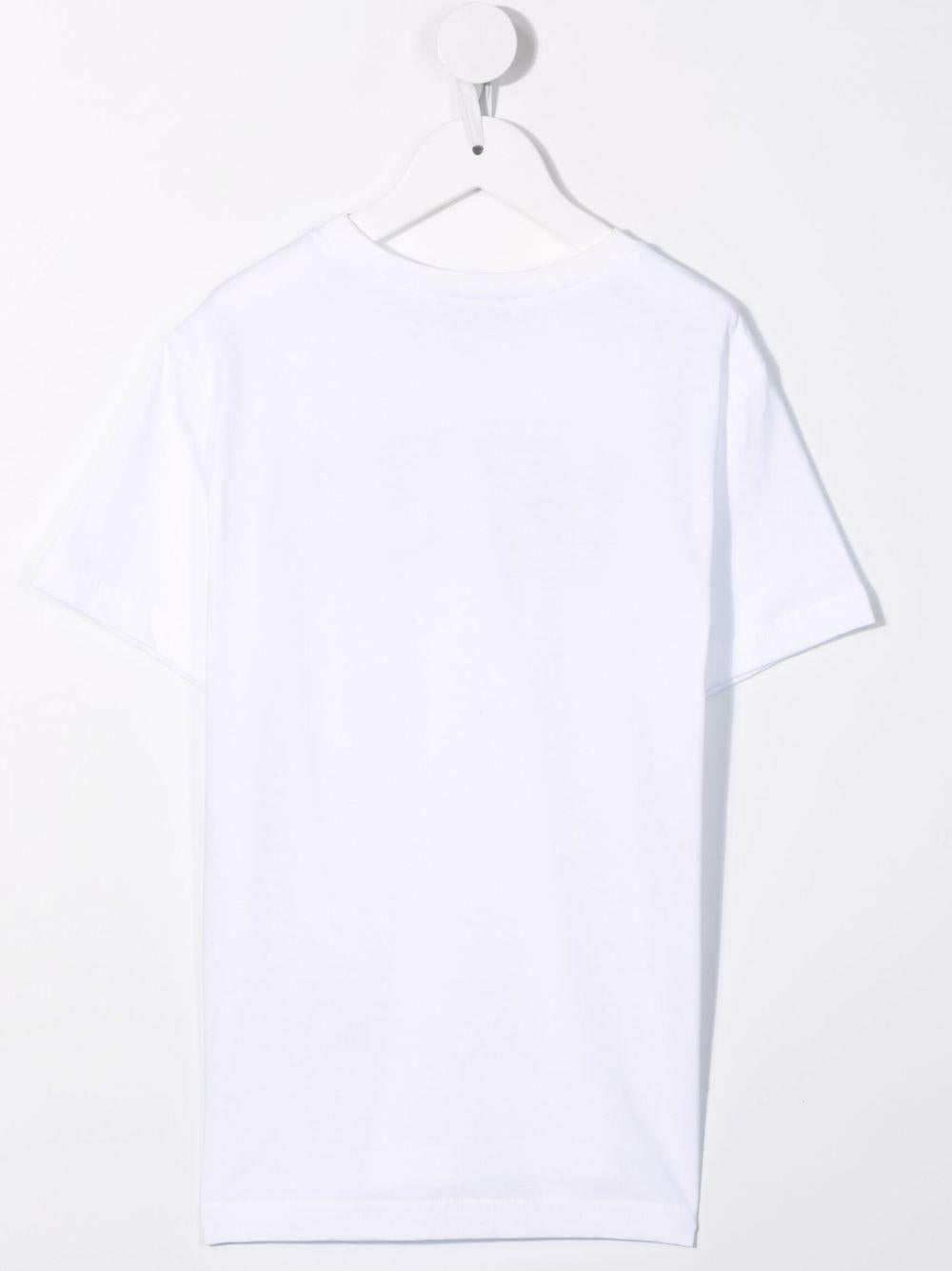 T-shirt bianca N21 N21173N0153 0N100 N21 KIDS 