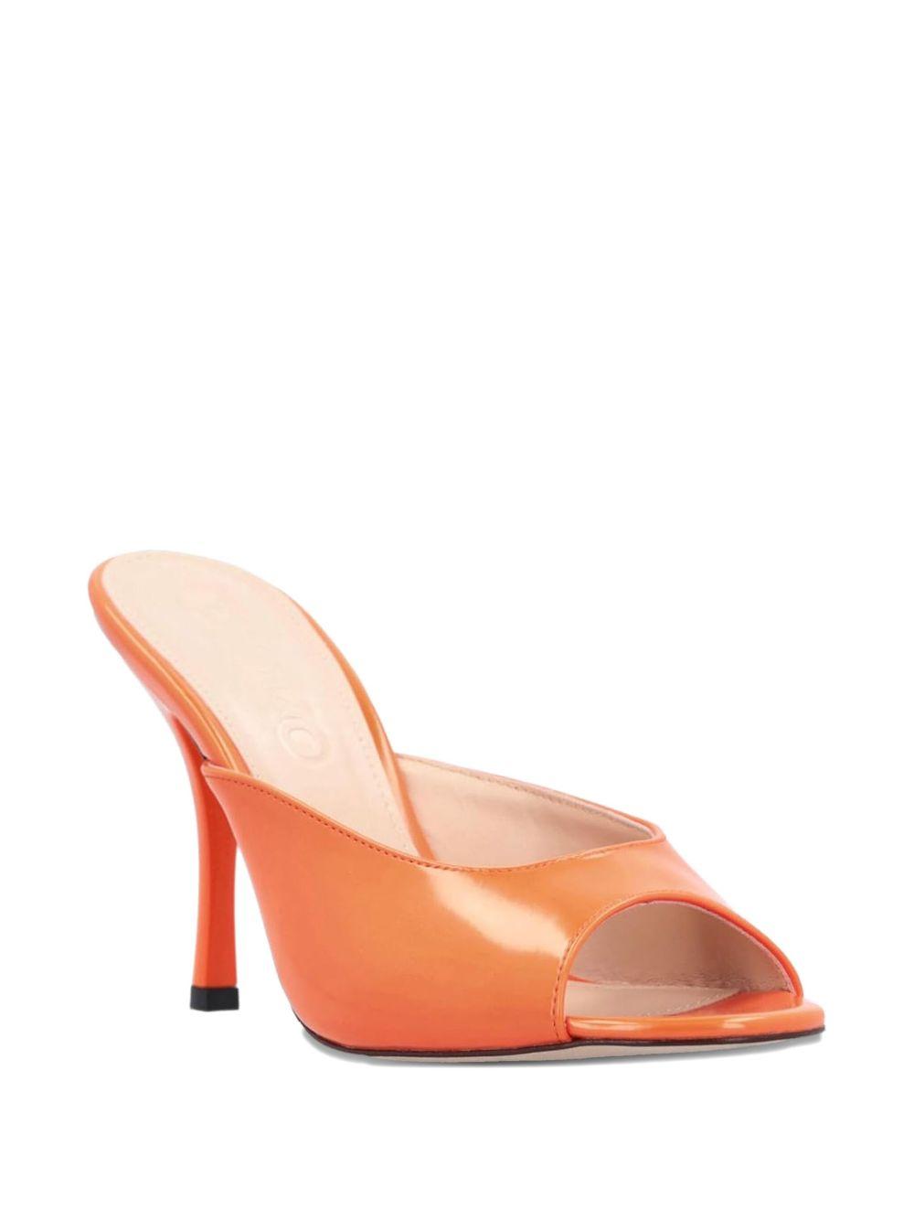 Sandalo Janis 01 arancione SD0003P006 A80 PINKO 