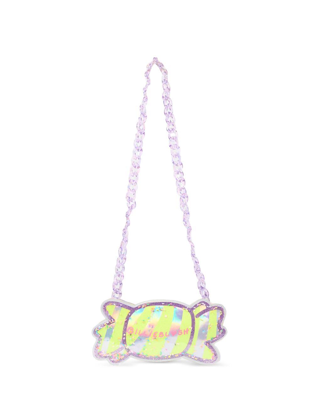 Borsa a tracolla a forma di caramella con catena U22036 111 BILLIE BLUSH KIDS 