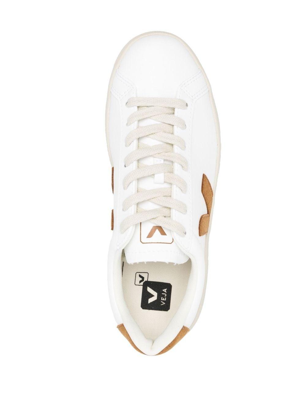 Sneakers urca bianche/cammello UC0703151 WHITECAMEL VEJA 
