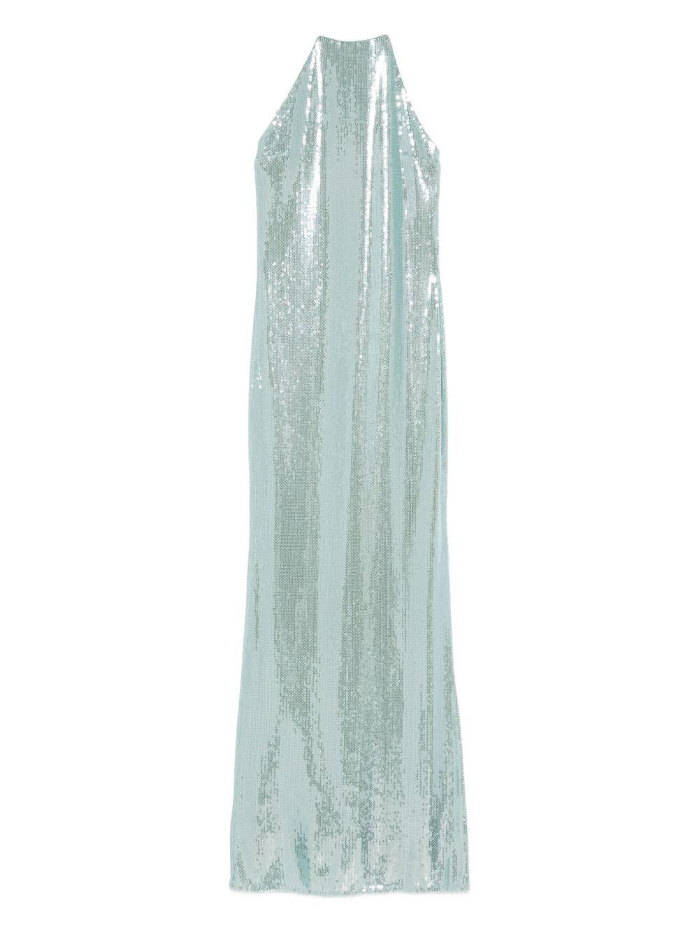 Abito acqua con paillettes e scollo allamericana 8A1567J326 G615 PATRIZIA PEPE 