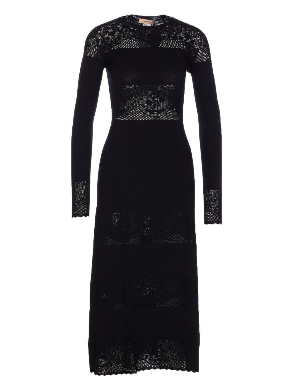 Abito lungo con Ricamo 252TP3084 00006 TWINSET 