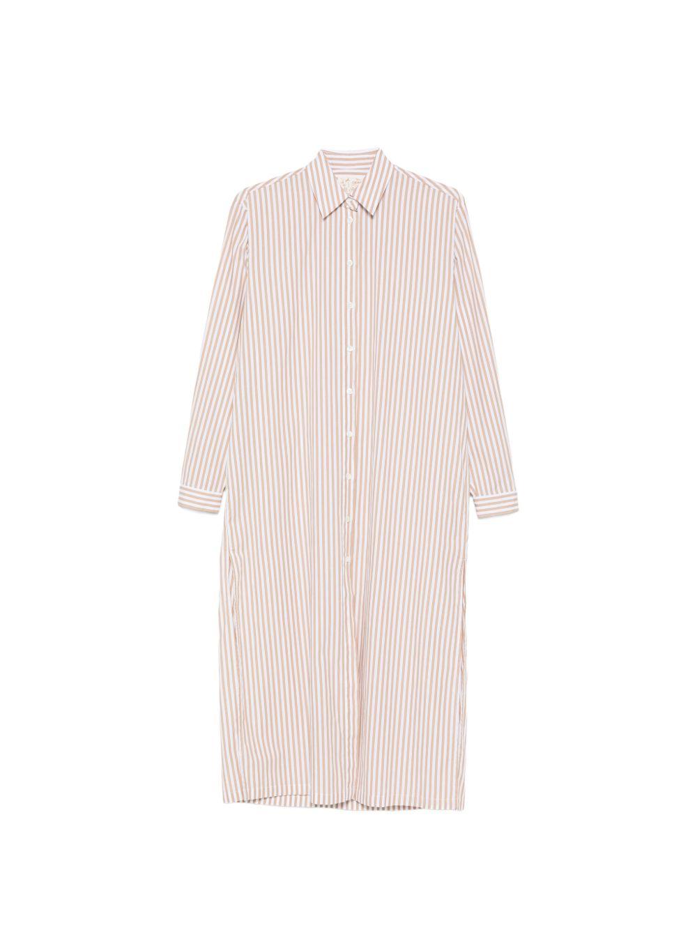 Abito camicia in cotone con ricamo ADN0001 01293L MC2 SAINT BARTH 