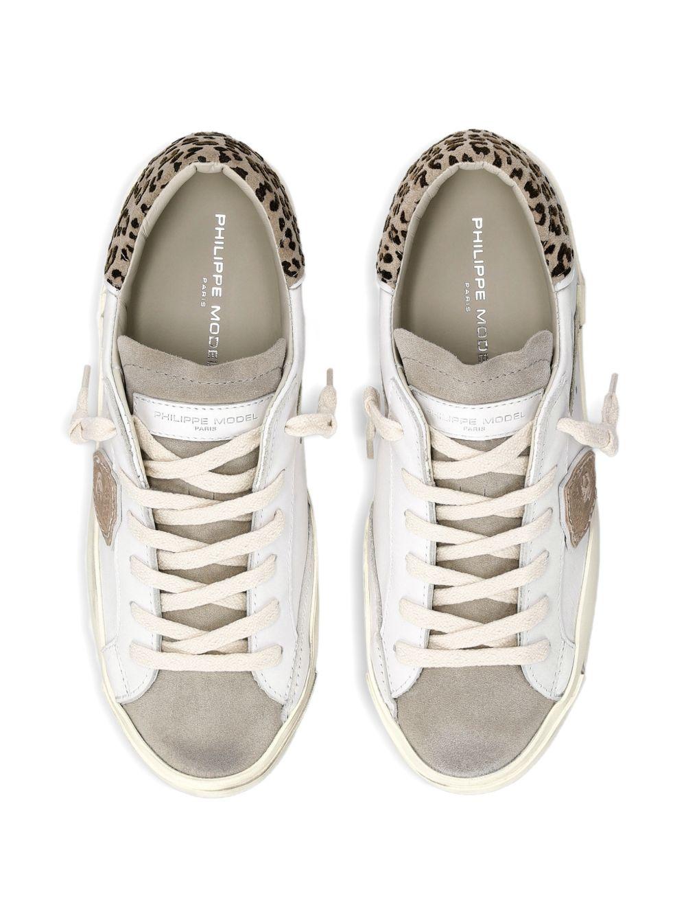 Sneakers con dettaglio leopardato PRLD VL14 PHILIPPE MODEL 