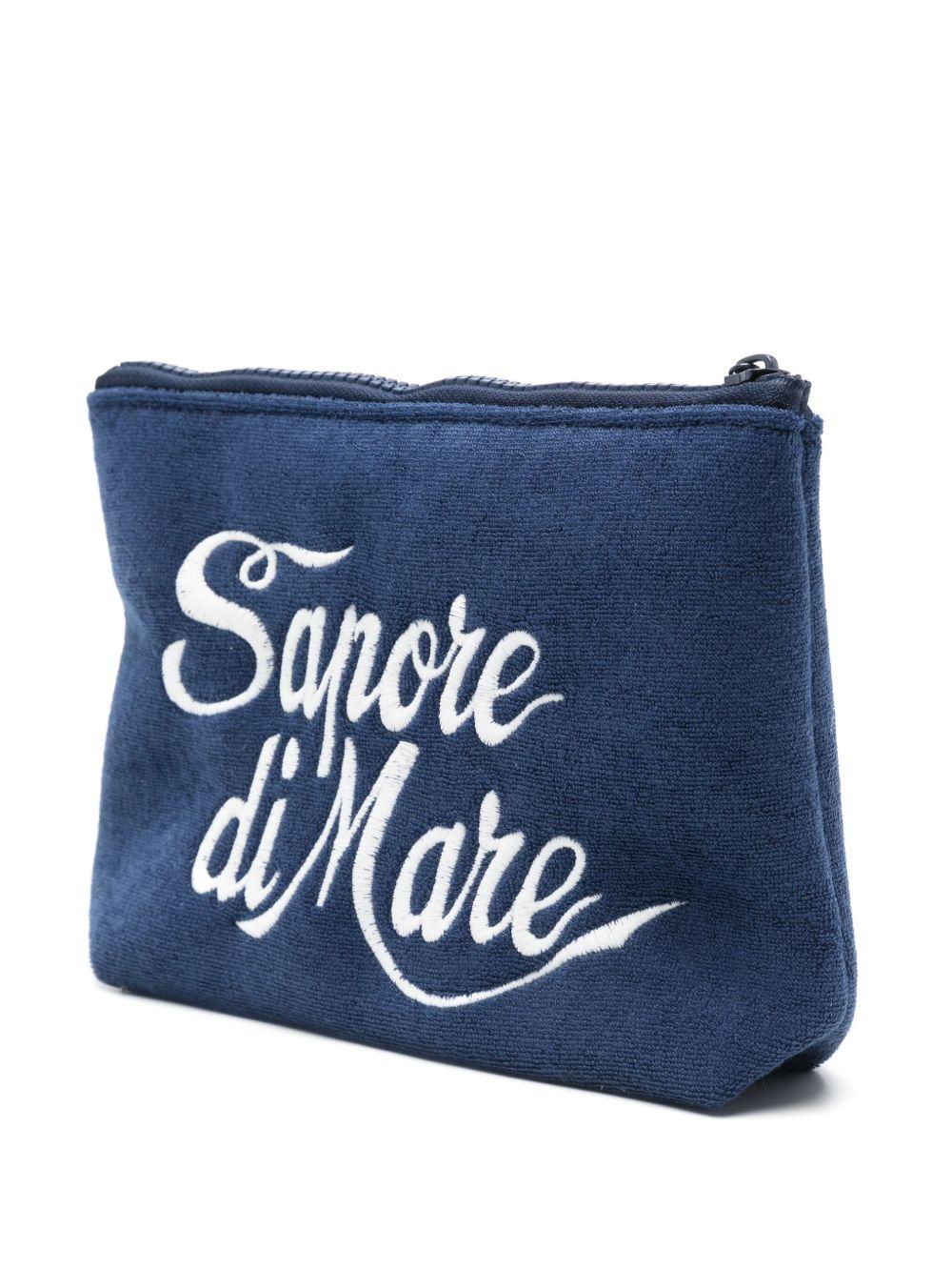 Pochette Aline sponge blu "sapore di mare"