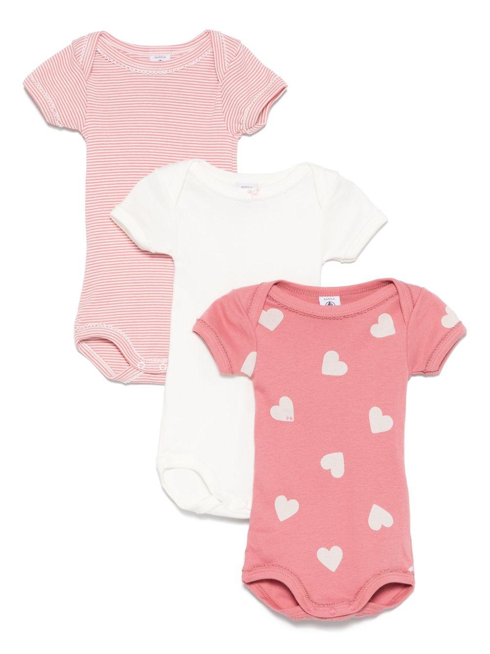 Set body neonata (3pz) A0BE2 00 PETIT BATEAU KIDS 