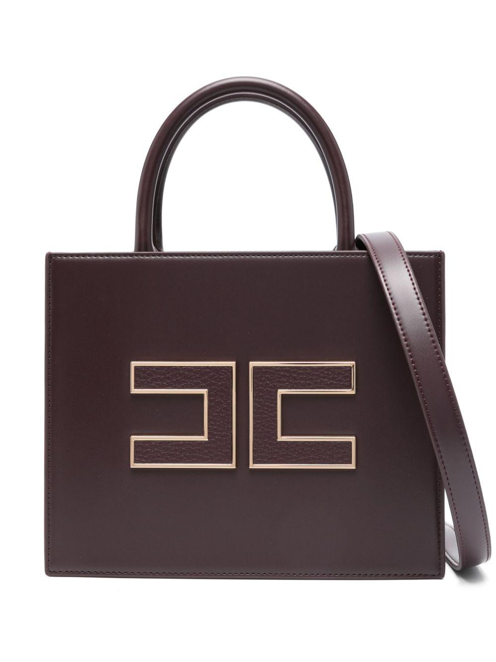 Borsa Tote Piccola con Logo Goffrato BS33A56E2 EA4 ELISABETTA FRANCHI 