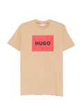 T-shirt in cotone con logo