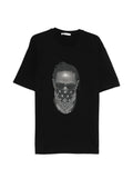 T-shirt in cotone con stampa grafica