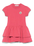Baby girl strawberry dress with ruffles