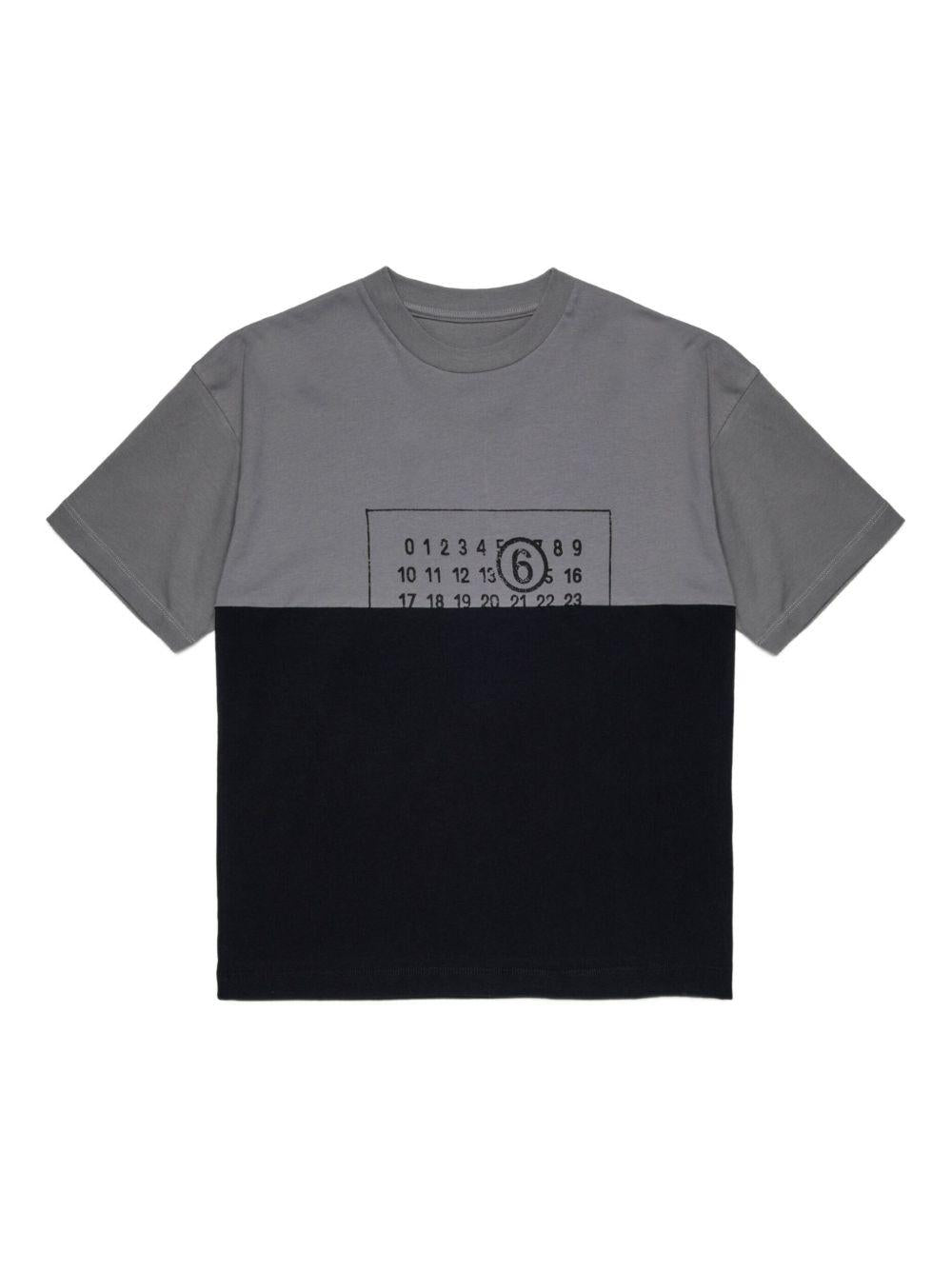 T-shirt con logo M60876MM04I M6C37 MM6 MAISON MARGIELA KIDS 