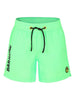 Costume boxer logo laterale verde fluo