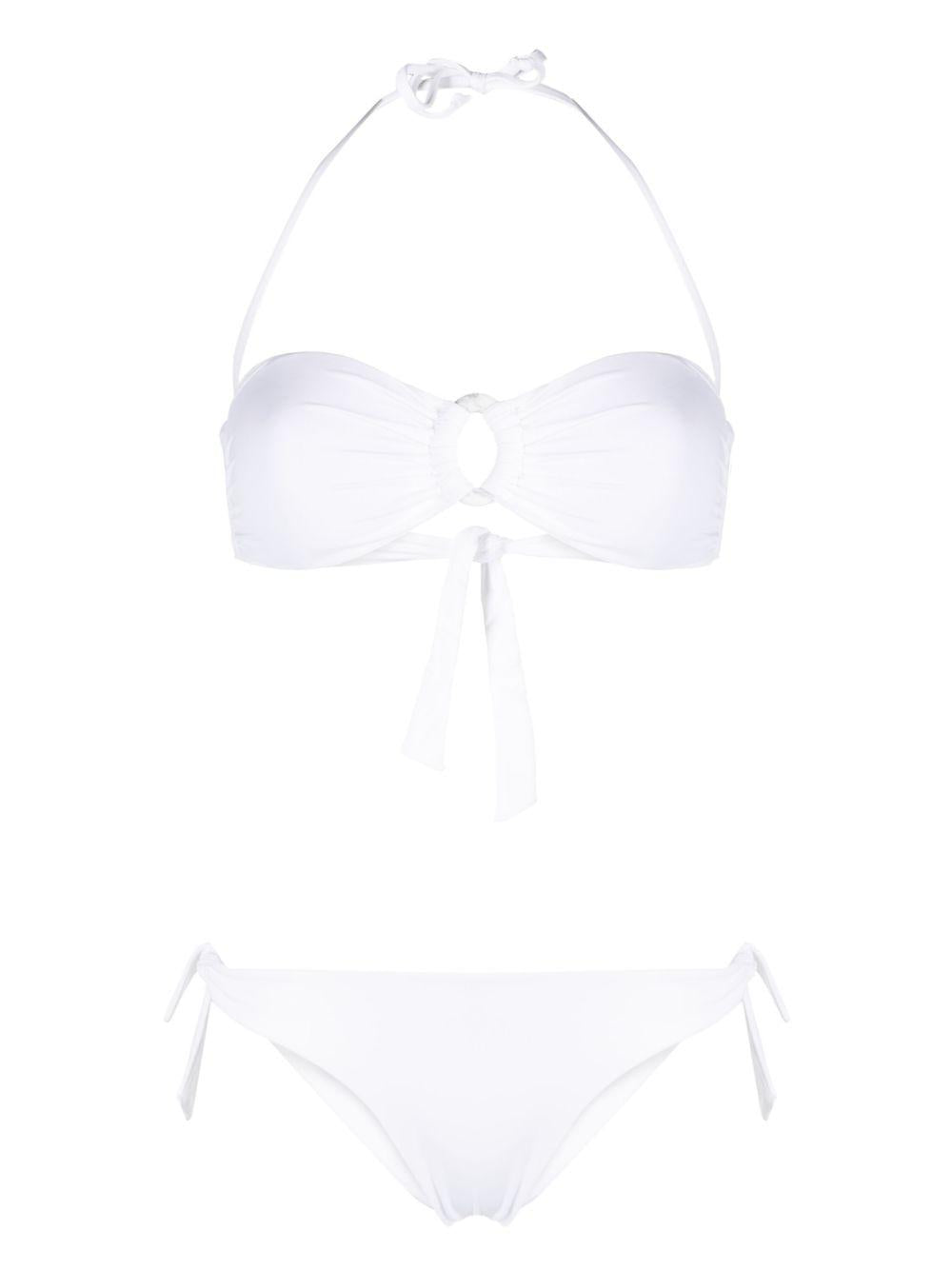 Costume bianco fascia