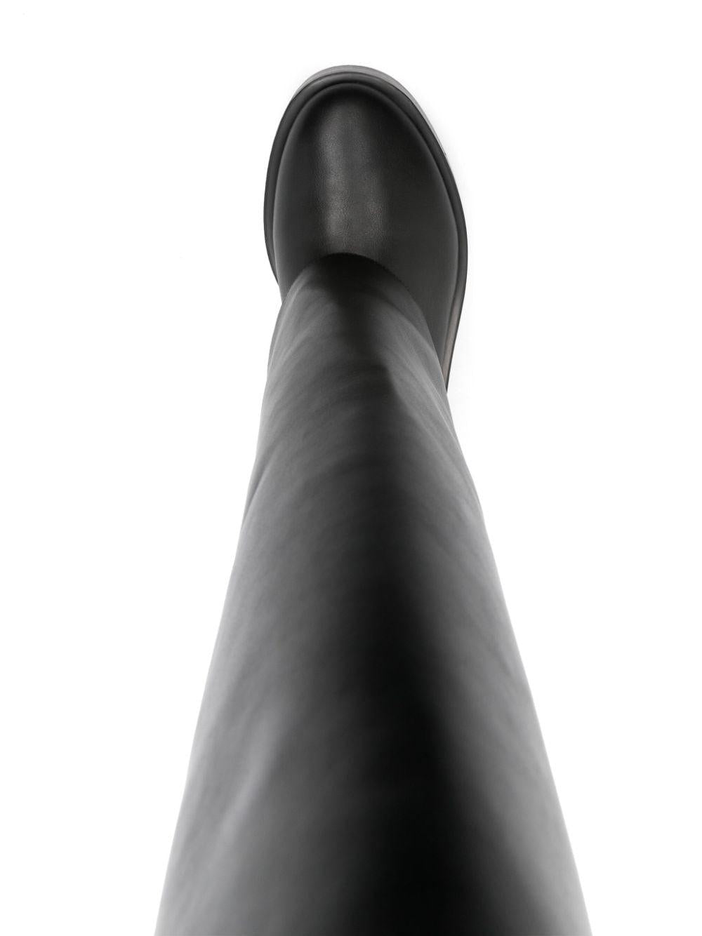 Stivale con risvolto nero 1S357Y0301LAABR 9000 CASADEI 
