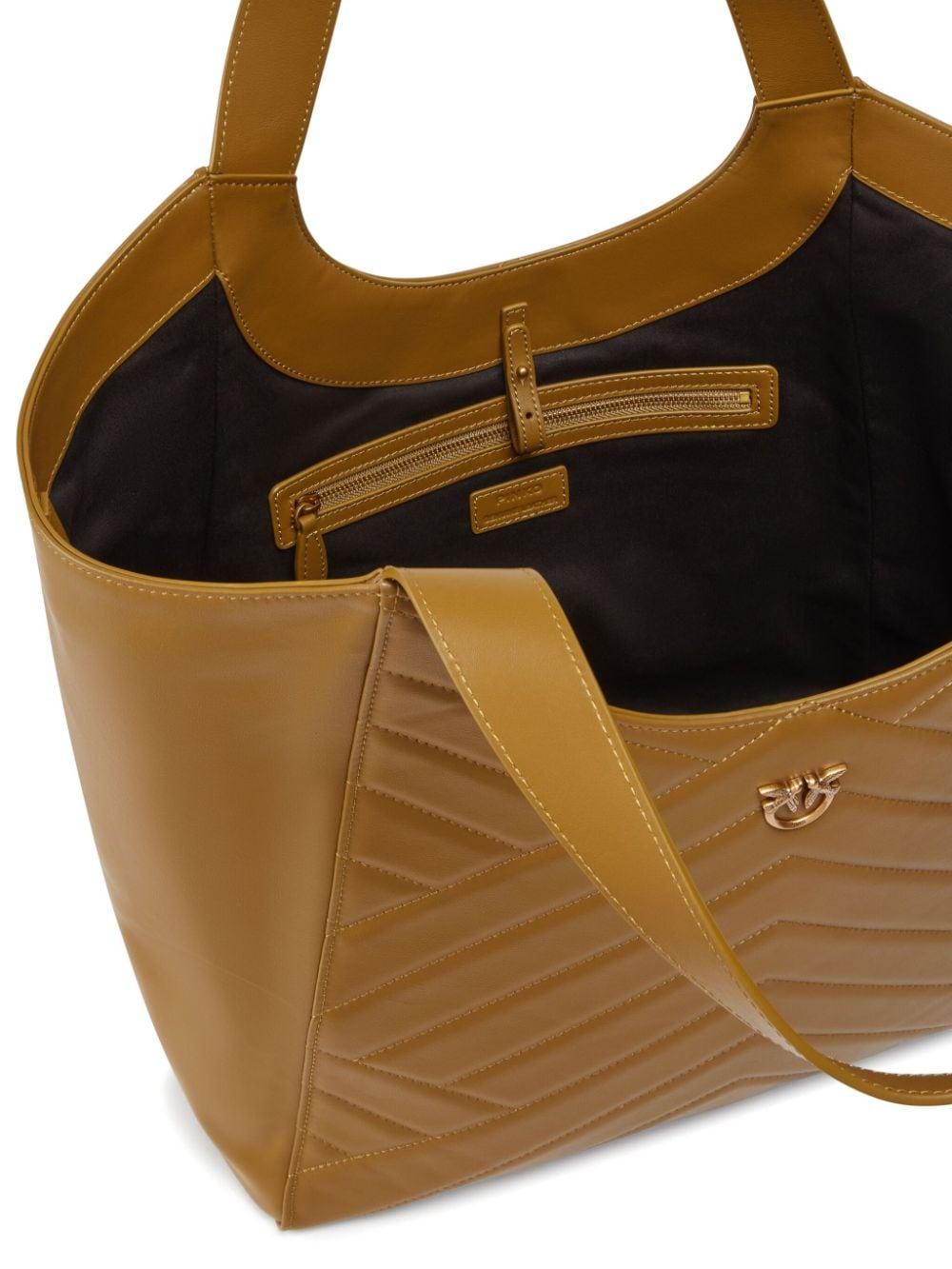 Borsa Tote puzzle verde oliva