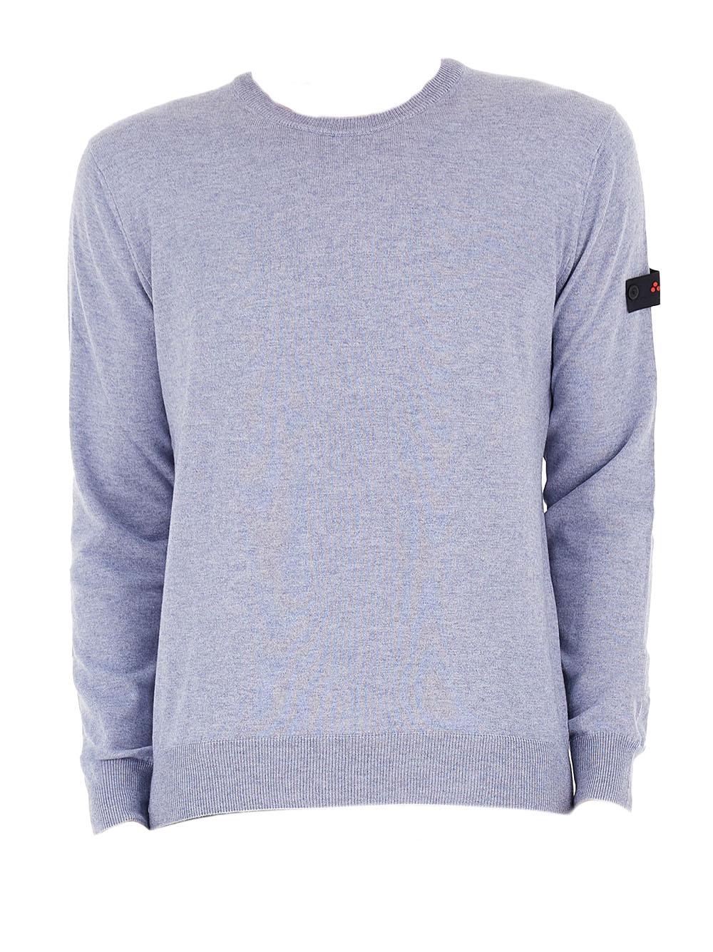 Maglione exmoor 06 celeste polvere PEU523999011919 292MG PEUTEREY 