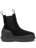 STIVALE LUNA CHELSEA NERO IN PELLE SCAMOSCIATA