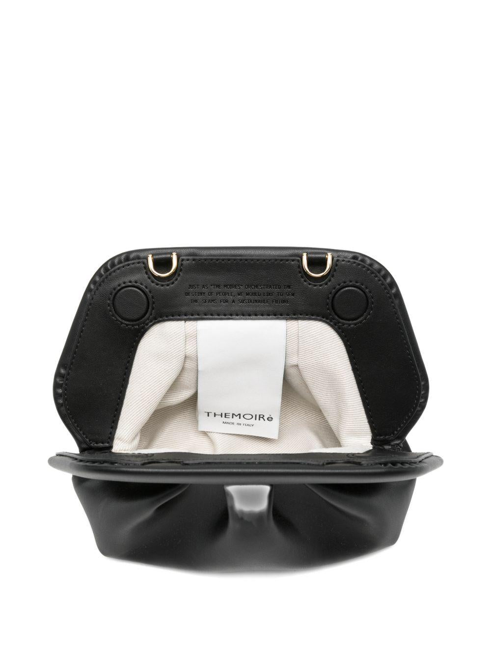 Clutch arricciata con tracolla TMBS0OOVF 0303A THEMOIRE' 