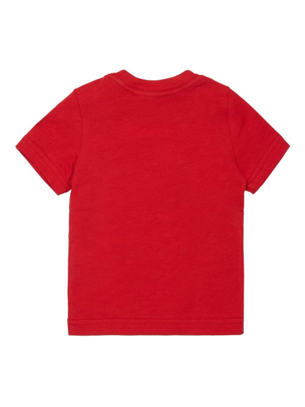 T-shirt con Logo Stampa DQ3112D00XM DQ423 DSQUARED KIDS 