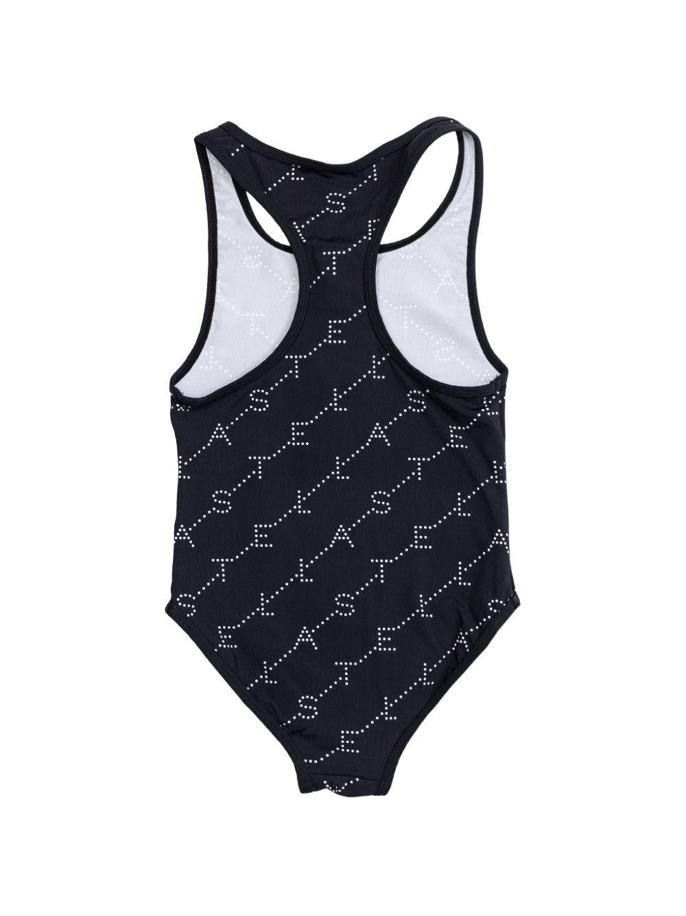 Costume intero con zip e borchie TYCA09Z3479 930BC STELLA MCCARTNEY KIDS 