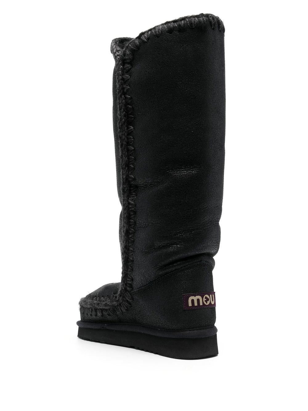 Stivali donna neri MUFW101002B CBKG MOU 
