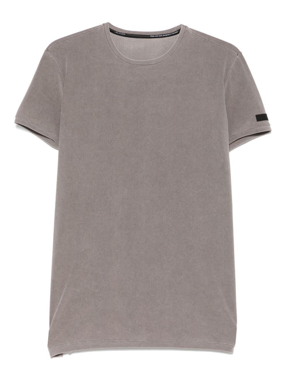 T-shirt techno wash pique