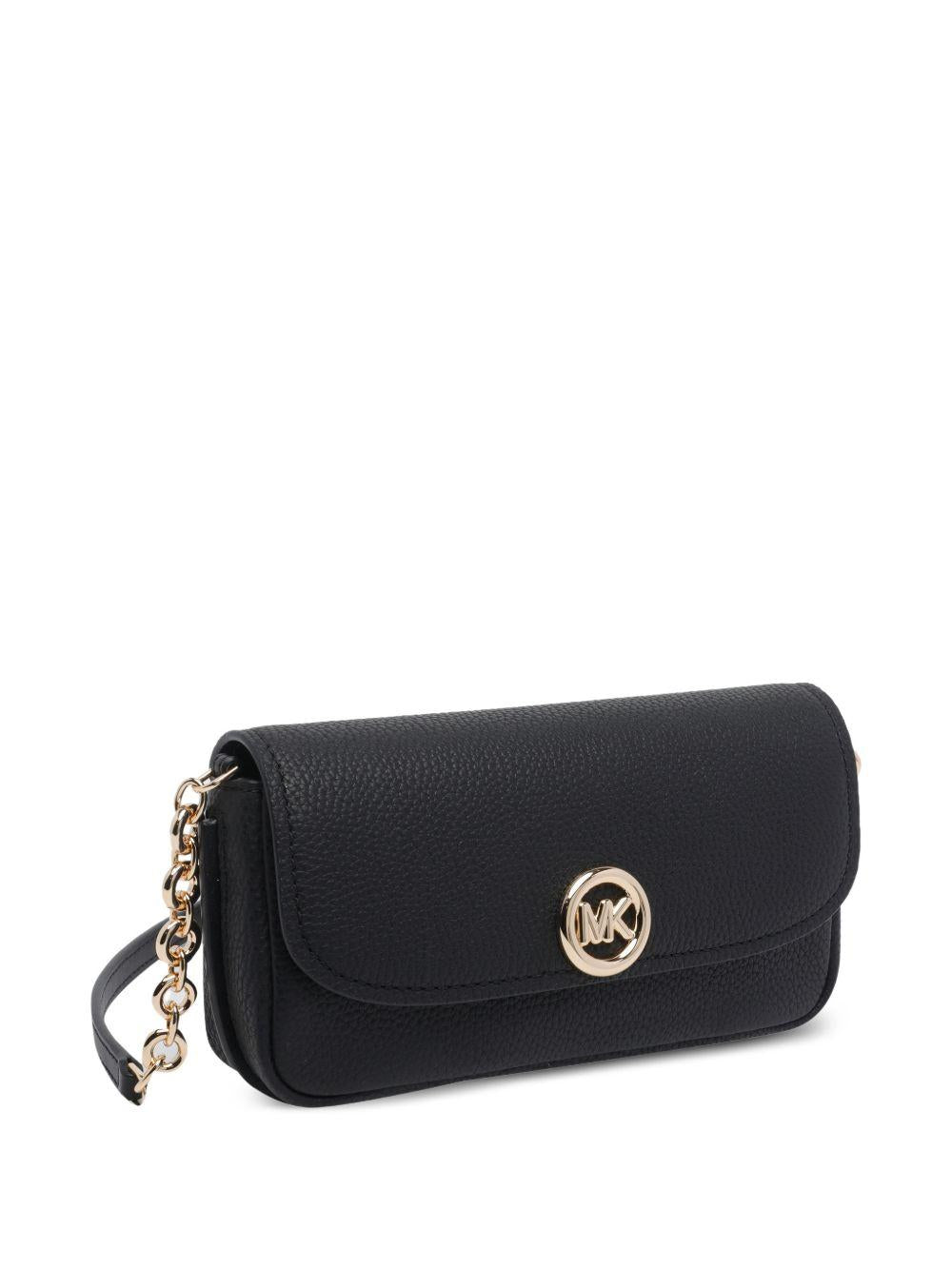 Borsa a spalla in pelle con tracolla a catena 32S6GY5C5L 001 MICHAEL KORS 