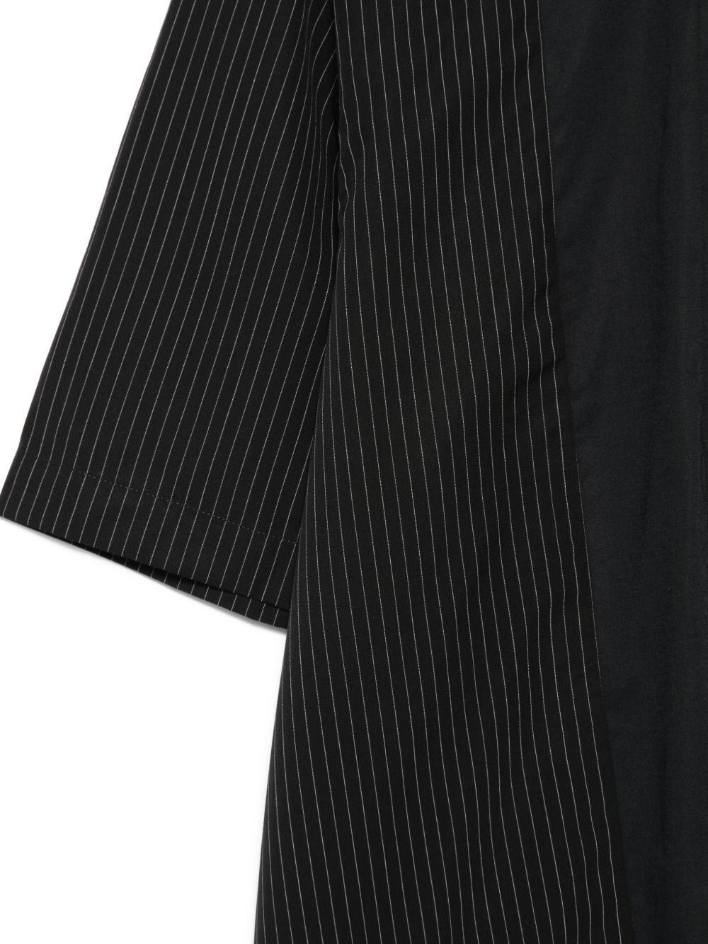 Camicia maniche corte con pannello rigato LC26004 Z236 LOW BRAND 