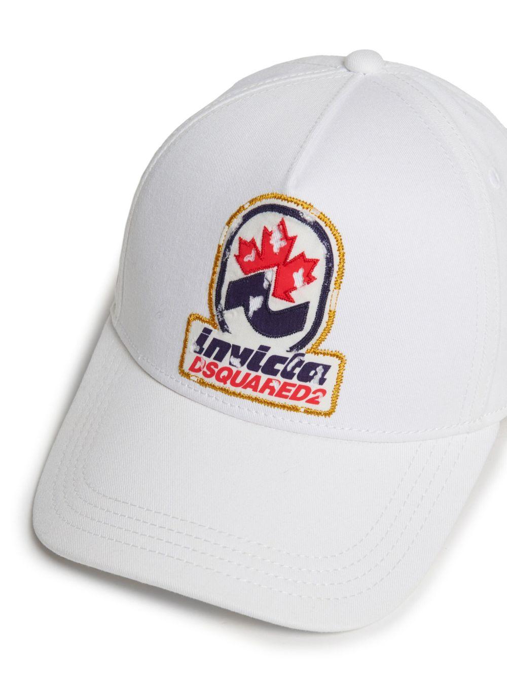Cappello bianco baseball invicta