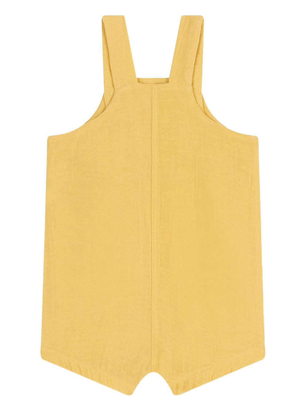 Salopette gialla neonato A0CEF 02 PETIT BATEAU KIDS 