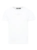 T-shirt bianca logo ricamo