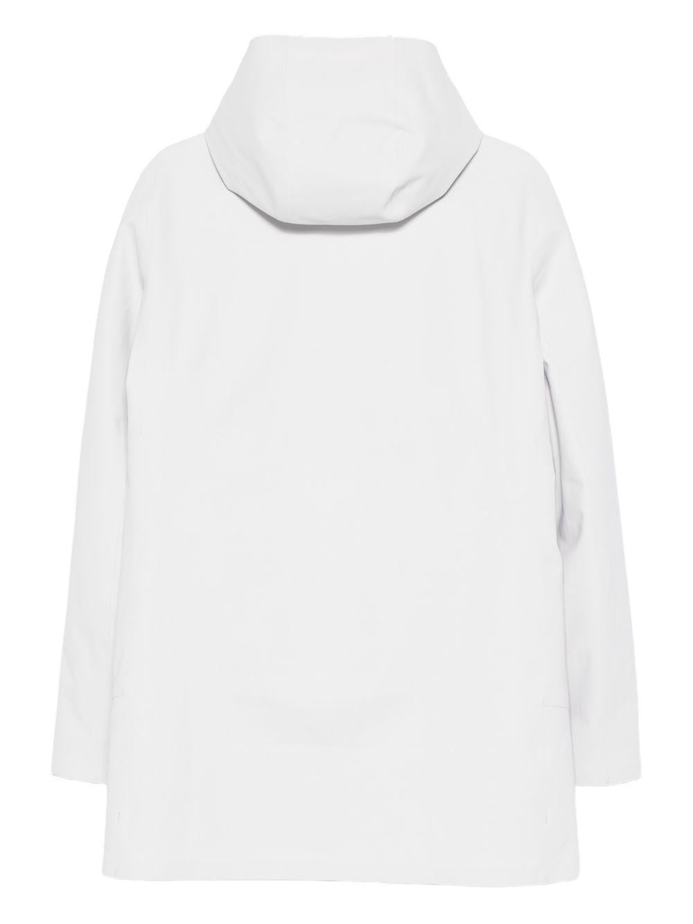 Giacca ghiaccio con cappuccio e chiusura a bottoni W25011 08 RRD 