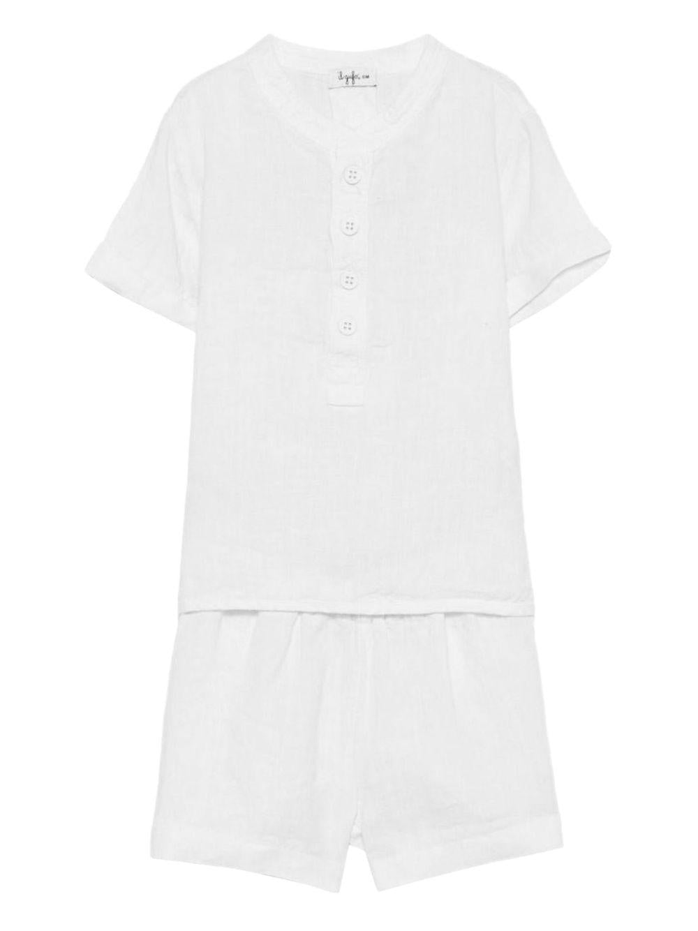Completo bianco neonato (2pz)