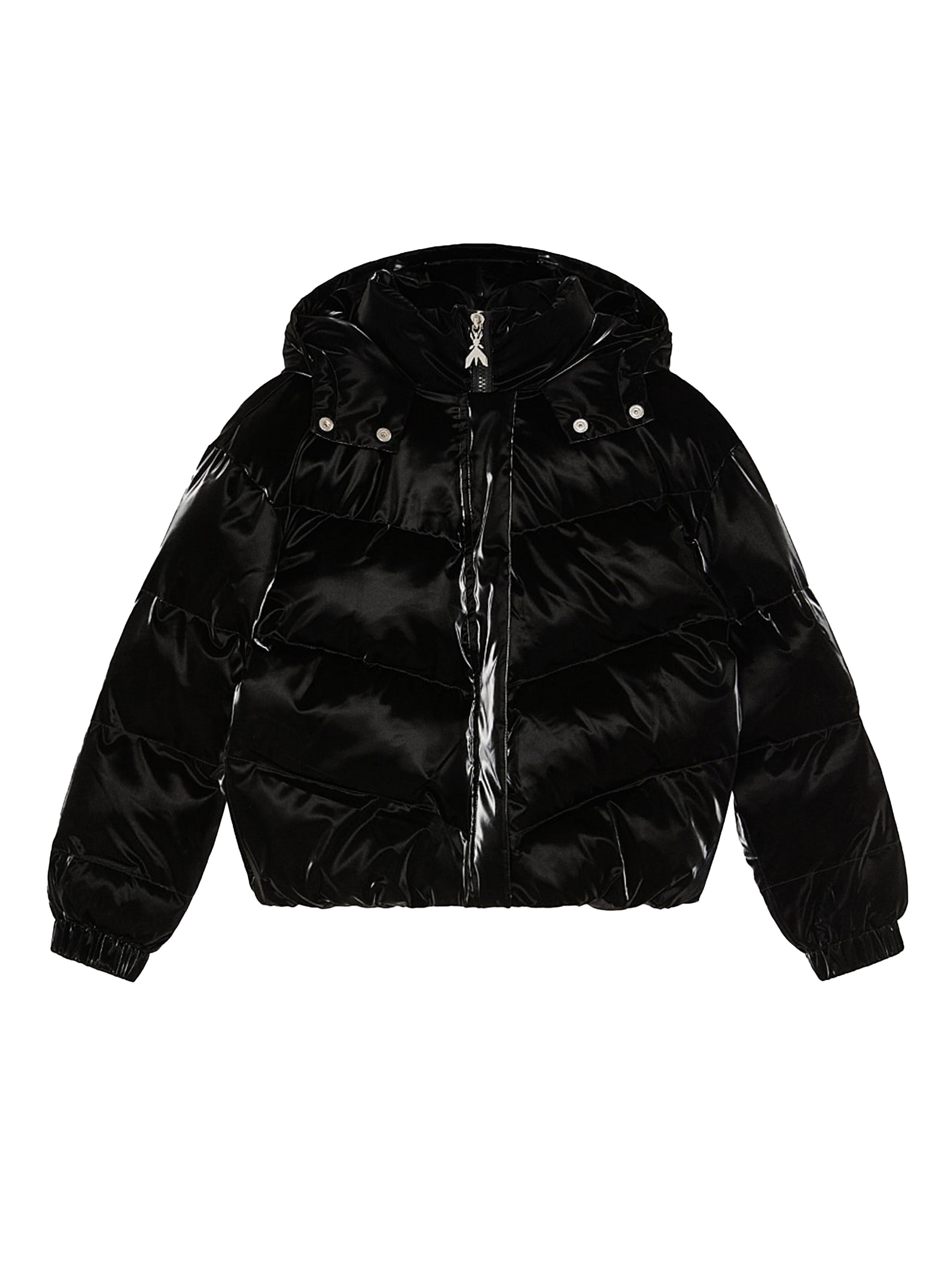 Giubbino imbottito nero finish lucido 7O0030A469 K103 PATRIZIA PEPE GIRL 
