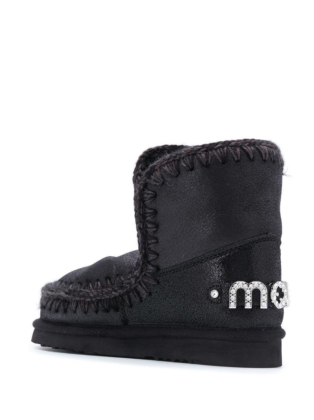 Stivaletto Eskimo Nero MUFW101036B CBKG MOU 