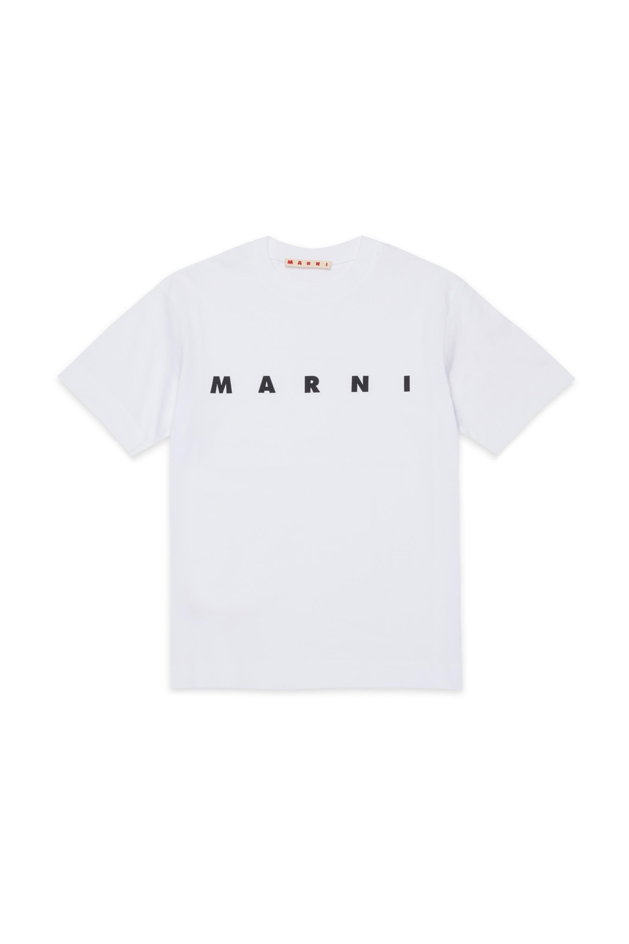 T-shirt Bianco M002MVM00RF 0M100 MARNI KIDS 