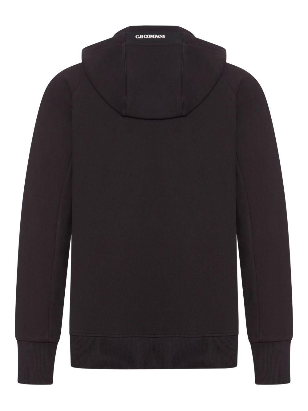 Felpa con Cappuccio e Chiusura Zip RCCMSS716A005086W 999 CP COMPANY 